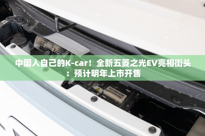 中国人自己的K-car！全新五菱之光EV亮相街头：预计明年上市开售